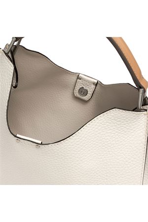 Aurora Bag in sand-tone maxi-grain hammered leather GIANNI CHIARINI | BS12316RNGDBL211